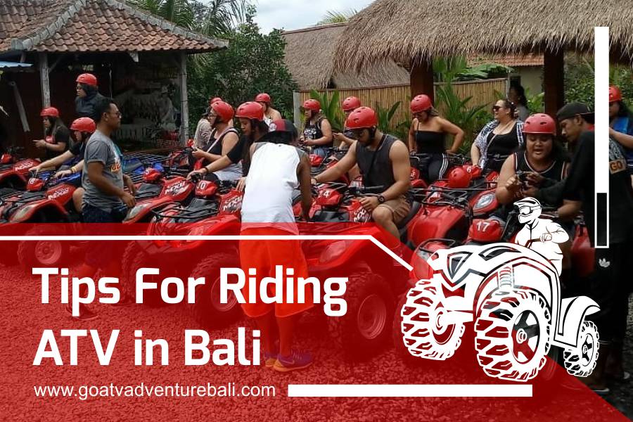 Tips for riding ATV in Bali